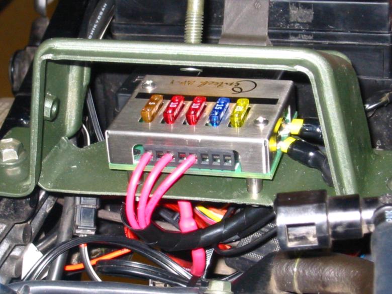 AP-1 Fusebox mount, and 12v adapter plug Install - Stromtrooper Forum