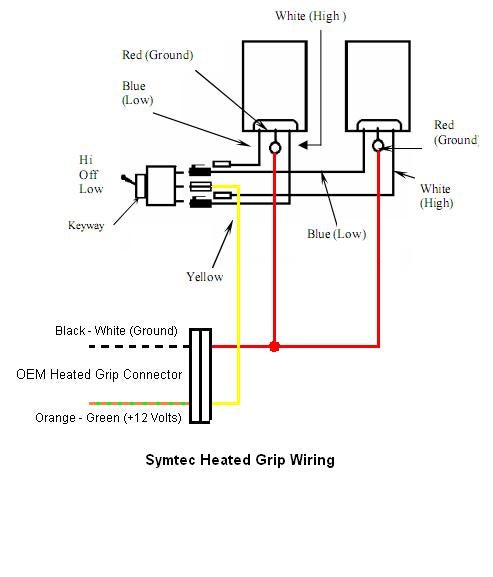 Symtec Heated Grip Wiring Diagram